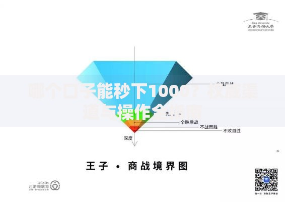 哪个口子能秒下1000?权威渠道与操作全指南 哪个口子能秒下1000?权威渠道与操作全指南