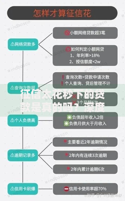 征信太花秒下的贷款是真的吗？深度解析网贷套路