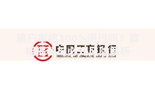 黑户审核100%通过吗？真相揭秘与必知风险解析