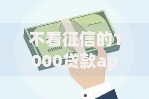 不看征信的1000贷款app如何申请？安全渠道与使用注意事项解析