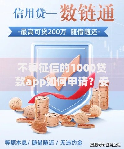 不看征信的1000贷款app如何申请？安全渠道与使用注意事项解析