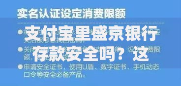 支付宝里盛京银行存款安全吗？这几点关键信息要了解