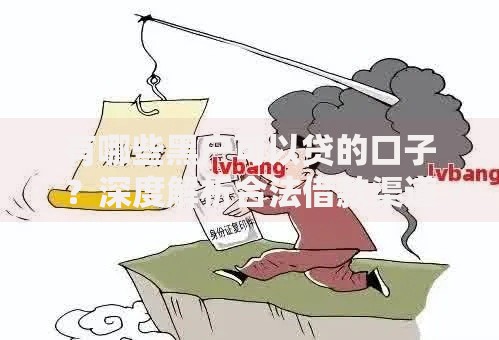 有哪些黑户可以贷的口子？深度解析合法借款渠道