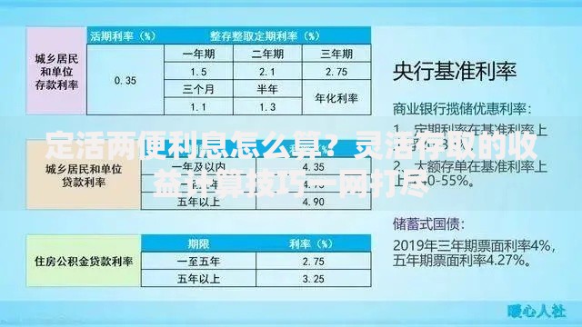 定活两便利息怎么算？灵活存取的收益计算技巧一网打尽
