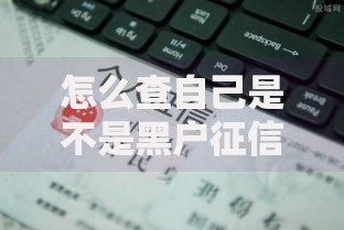 怎么查自己是不是黑户征信记录？三步自查方法解析