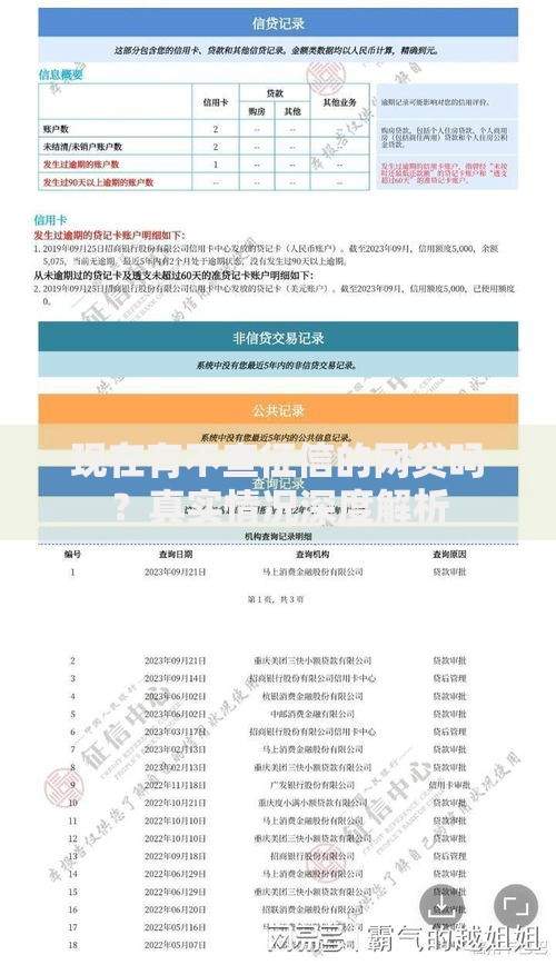 现在有不查征信的网贷吗？真实情况深度解析
