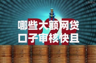 哪些大额网贷口子审核快且额度高