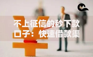 不上征信的秒下款口子：快速借款渠道深度解析