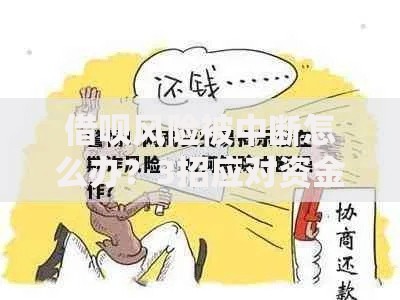 借呗风险被中断怎么办？3招应对资金链断裂危机