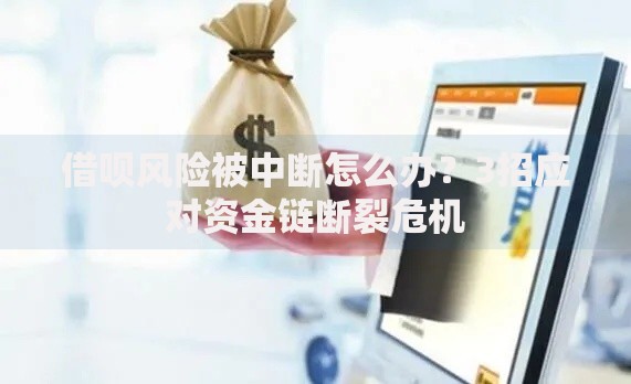 借呗风险被中断怎么办？3招应对资金链断裂危机