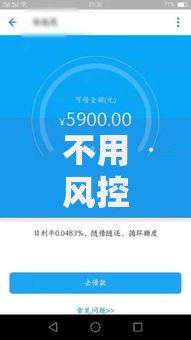 不用风控的口子贷款有哪些？深度解析无风控借款渠道