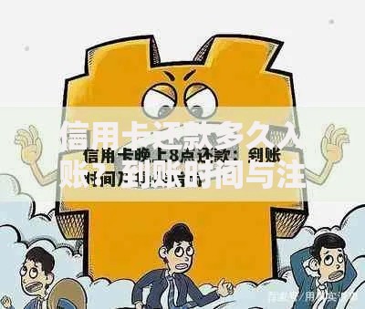 信用卡还款多久入账？到账时间与注意事项全解析