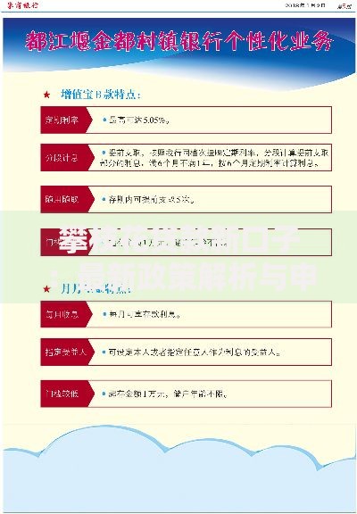 攀枝花贷款新口子：最新政策解析与申请全指南