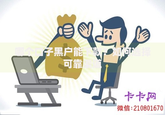 哪个口子黑户能下款？如何选择可靠渠道