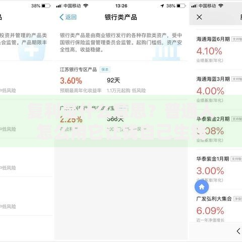 复利是什么意思？普通人怎么用它让钱自己生钱