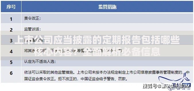 上市公司应当披露的定期报告包括哪些核心内容？全面解析必备信息