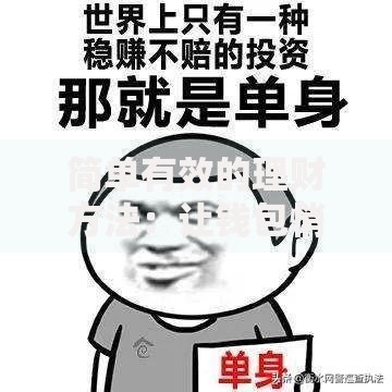 简单有效的理财方法：让钱包悄悄变鼓的日常秘诀