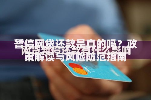 暂停网贷还款是真的吗？政策解读与风险防范指南
