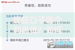 现在口子哪个利息低？如何选择低息贷款平台