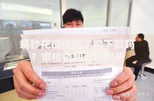 易秒花征信花了能下款吗？审核机制深度解析
