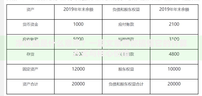 净收益是什么意思？一篇文章带你搞懂它的计算方式与核心价值