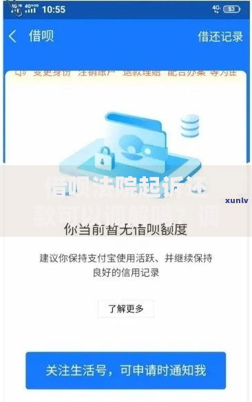借呗法院起诉还款可以调解吗？调解流程与应对策略解析