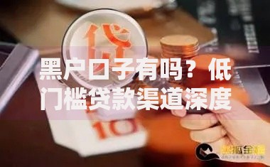 黑户口子有吗？低门槛贷款渠道深度解析