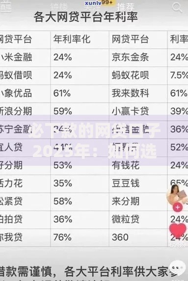必下款的网贷口子2025年：如何选择高通过率平台？