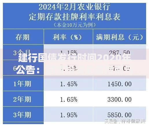 建行国债发行时间2020年公告：国债投资必看指南与要点解析