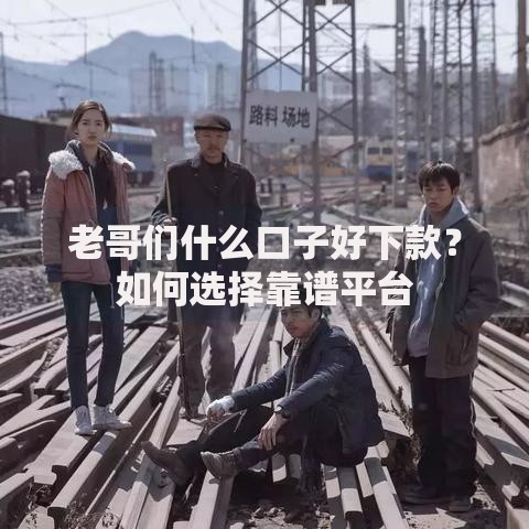 老哥们什么口子好下款？如何选择靠谱平台
