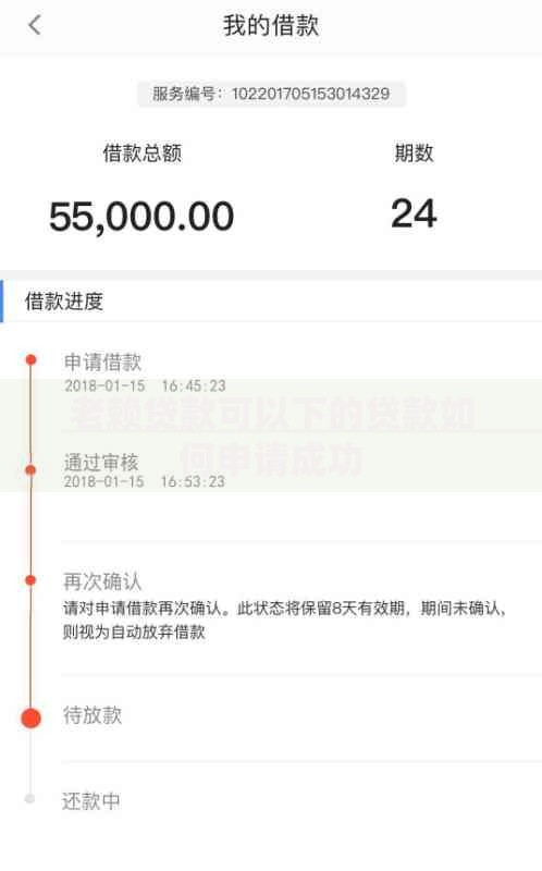 老赖贷款可以下的贷款如何申请成功