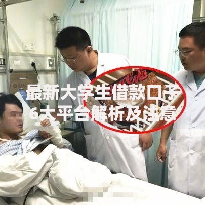 最新大学生借款口子6大平台解析及注意事项