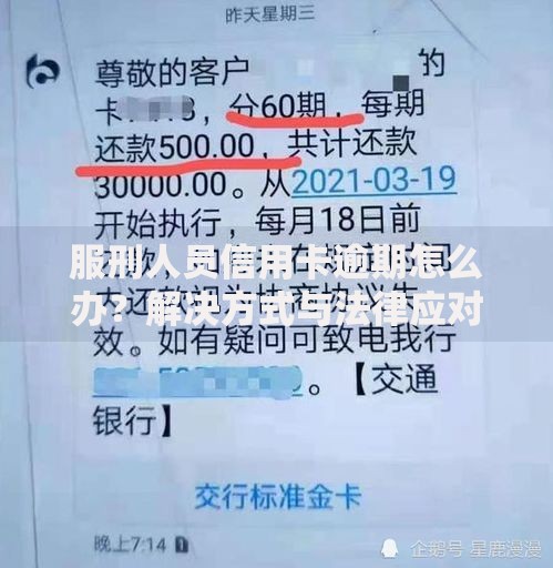 服刑人员信用卡逾期怎么办？解决方式与法律应对指南