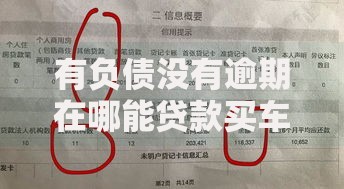 有负债没有逾期在哪能贷款买车？正规渠道与方案解析