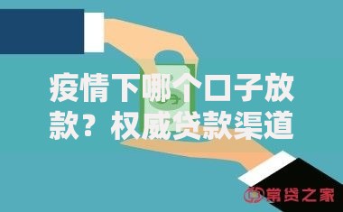 疫情下哪个口子放款?权威贷款渠道深度测评 疫情下哪个口子放款?权威贷款渠道深度测评
