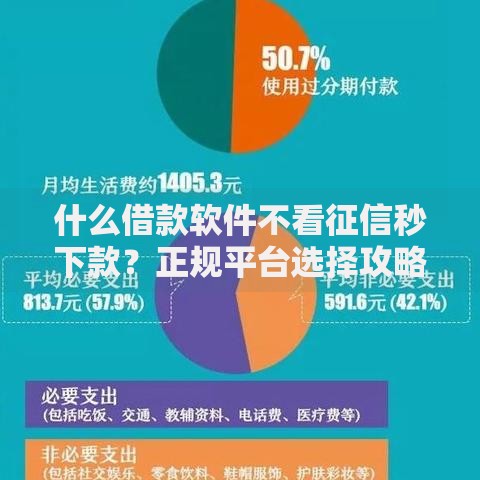 什么借款软件不看征信秒下款？正规平台选择攻略