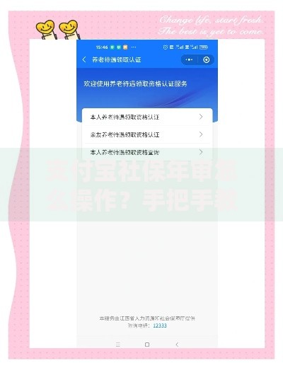 支付宝社保年审怎么操作？手把手教你轻松搞定线上认证流程