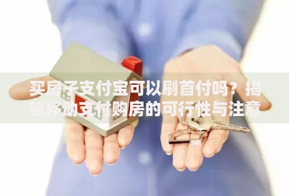 买房子支付宝可以刷首付吗？揭秘移动支付购房的可行性与注意事项