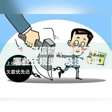 不看征信能借钱口子有哪些正规渠道及注意事项