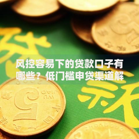 风控容易下的贷款口子有哪些？低门槛申贷渠道解析