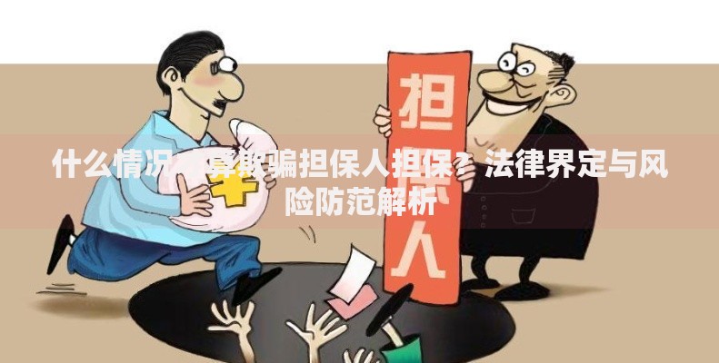 什么情况才算欺骗担保人担保？法律界定与风险防范解析