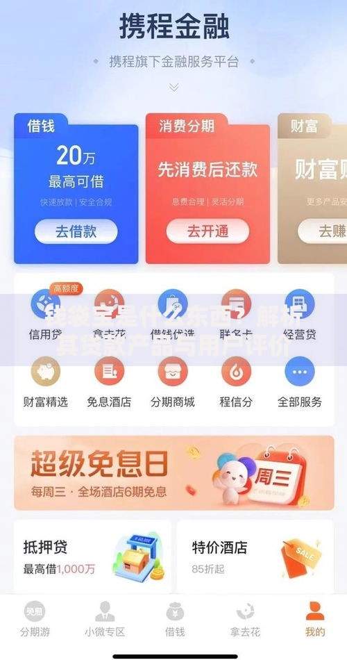 钱袋宝是什么东西？解析其贷款产品与用户评价