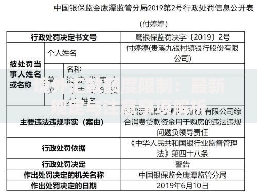 境外汇款额度限制：最新规定与注意事项解析