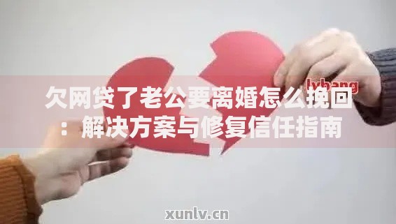 欠网贷了老公要离婚怎么挽回：解决方案与修复信任指南
