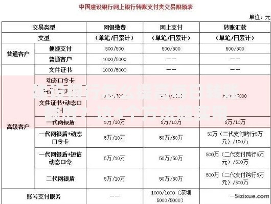 建设银行怎么提高每日转账额度？这4个方法超实用