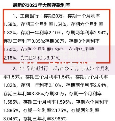 工商银行死期利率解析：这样存钱可能更划算