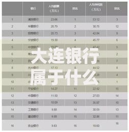 大连银行属于什么银行？一图看懂它的性质和业务特色