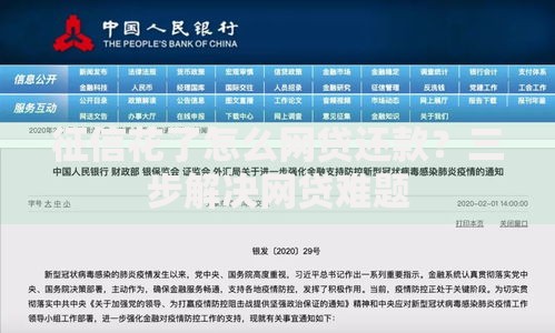 征信花了怎么网贷还款？三步解决网贷难题
