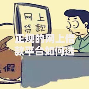 正规的网上借款平台如何选择才安全可靠