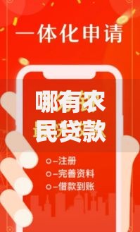 哪有农民贷款口子？农民低息贷款渠道解析